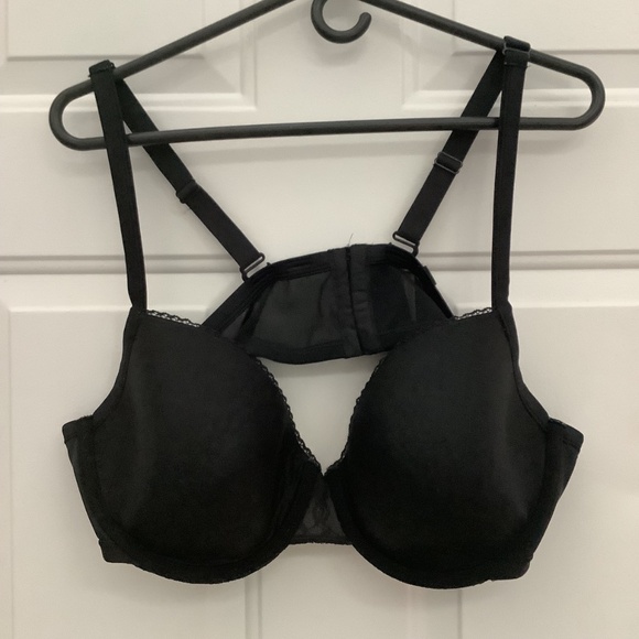 Cacique 46C Black Padded Lace Underwire Bra - Picture 10 of 10